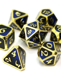 7 Metal Dice Set Dark Arts Undertow