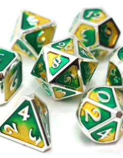 7 Metal Dice Set Spellbinder Basilisk