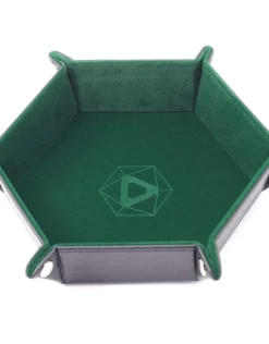 Folding Hex Tray Green Velvet