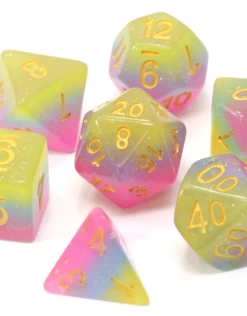 Poly Dice Set Candyland