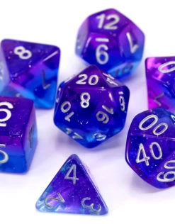 Poly Dice Set Starry Night
