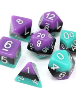 Poly Dice Set Stratosphere
