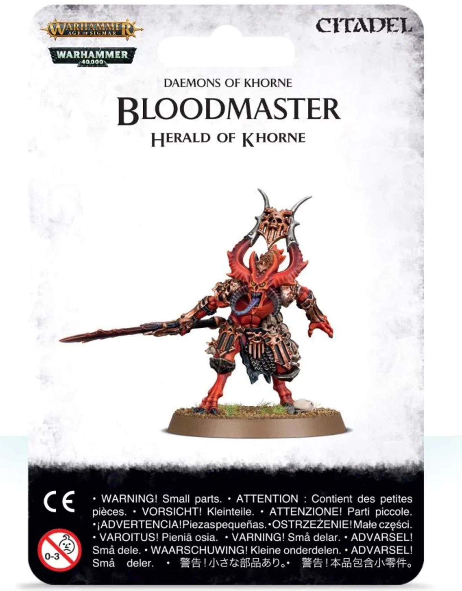 Games Workshop Khorne: Bloodmaster Herald Of Khorne