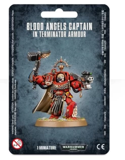 Games Workshop SM: Blood Angels Captain In Terminator Armor
