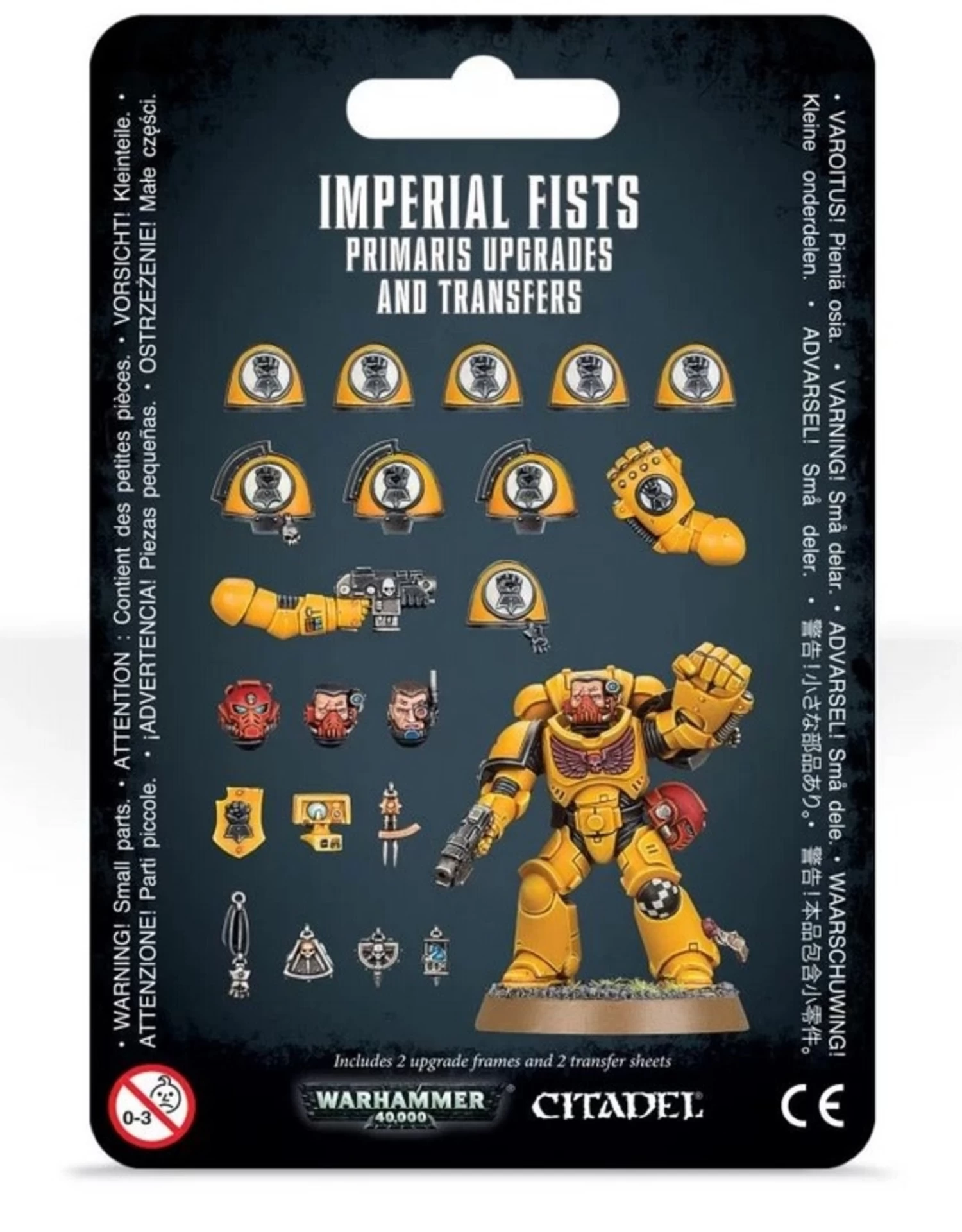 Games Workshop SM: Imperial Fists Primaris Upgrades