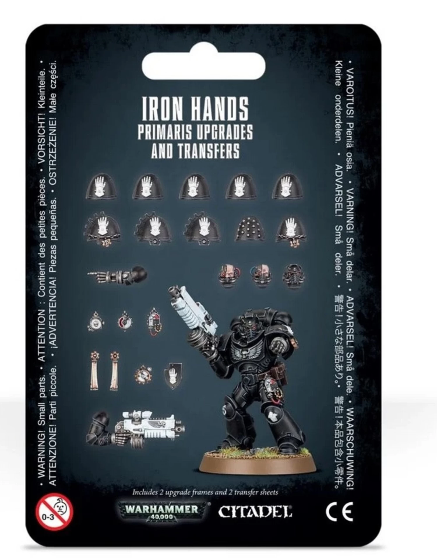 Games Workshop SM: Iron Hands Primaris Upgrades