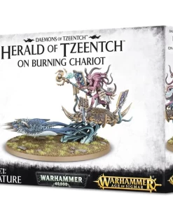 Games Workshop Tzeentch: Herald On Burning Chariot