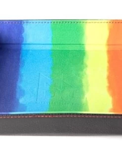 Folding Dice Tray Rainbow Velvet
