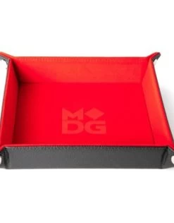 Folding Dice Tray Red Velvet