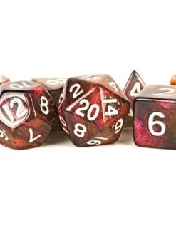Poly Dice Set Stardust: Supervolcano