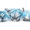 Poly Set Dice Particle Blue/Black