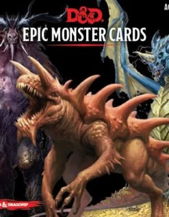 Wizards Of The Coast Dungeons & Dragons Epic Monster Cards