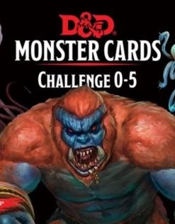 Wizards Of The Coast Dungeons & Dragons Monster Cards Challenge 0-5