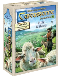 Z-Man Games Carcassonne Exp 9 Hills & Sheep